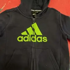 adidas ネイビー 120cm裏起毛