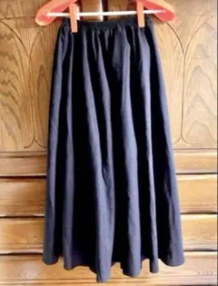 【色味は最後の画像を見てね】ロング丈　フレアスカート　M　レディース
