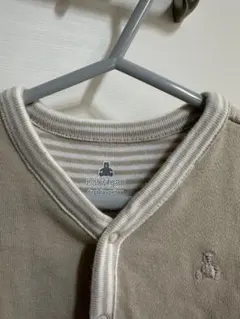 baby gap クマ刺繍ロンパース