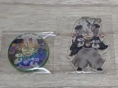 鬼滅の刃　不死川実弥　2019 ハロウィン　アクリルキーホルダー 缶バッジ
