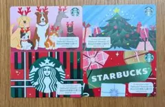 スターバックス ギフトカード 4枚セット