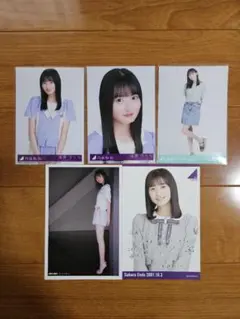 乃木坂46 遠藤さくら 生写真 ポストカード 5枚セット まとめ売り