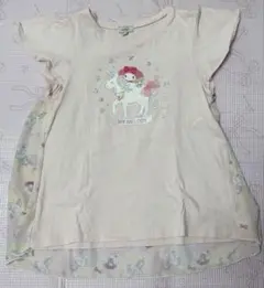 サンリオキャラクターズ×any FAM バックシャンTシャツ　140 マイメロ
