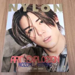 NYLON JAPAN 11月号 NOZOMU KOTAKI 表紙
