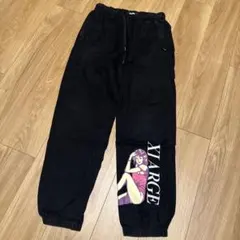 X-LARGE 黒 スウェットパンツ