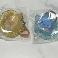 しずくちゃん スプリングゴムキーホルダー しずくちゃん アセオくん