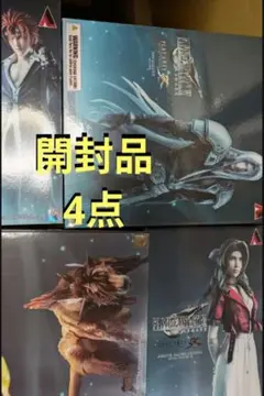 プレイアーツ改　4点　FF7 開封品