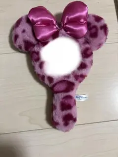 ディズニーリゾート ヒョウ柄手鏡
