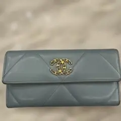 CHANEL シャネル 財布 ココマーク マトラッセ チェーン フラップ