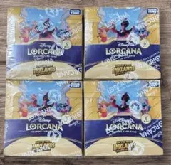 ディズニー ロルカナ 4箱 ロルカナ シュリンク付 インクランド探訪