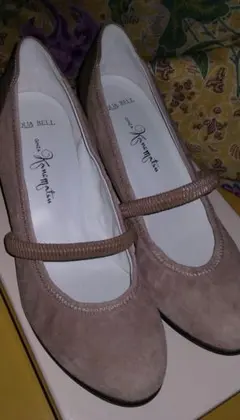 特価★美品未使用パンプス銀座かねまつAQUA BELL 23.5cm