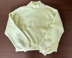 Bershka ライムグリーン　ニット