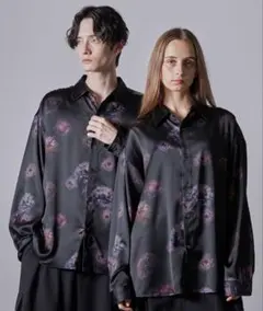 CLEL ドレープ花柄シャツ M 値下げ交渉可