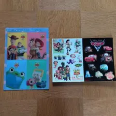 トイストーリー5 映画入場特典& トイストーリー3非売品シール セット