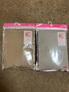 HEATTECH タートルネック長袖Tシャツ Lサイズ 2色セット