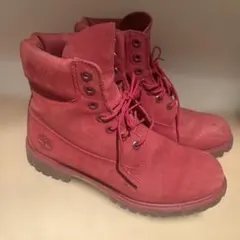 【極美品完売モデルTimberland】28cmティンバーランド ルビーレッド 極美品完売モデルTimberland】28cmティンバーランド ルビーレッド