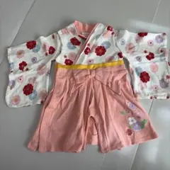 【美品】TREFIORI 花柄着物スタイル セレモニードレス♡袴ロンパース