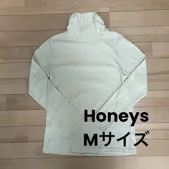 ハニーズ タートルネック リブトップス 長袖 シンプル