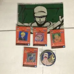 ワンピース　一番くじ　タオル　アクリルチャーム　ラバーコースター　セット