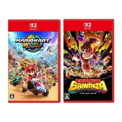 【新品未開封】Switch2 マリオカート ワールド▪️ドンキーコング バナンザ