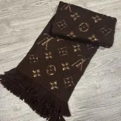 専用　ルイヴィトン エシャルプロゴマニア マフラー シャインマロン ブラウン