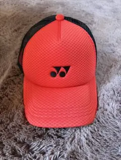 YONEX キャップ レッド×ブラック テニス - メルカリ
