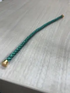 フレッドフォース10ケーブルグリーン ゴールドカラー