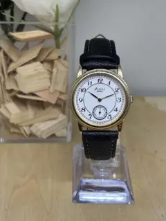 稼働品　新電池&ベルト Seiko セイコー男性腕時計