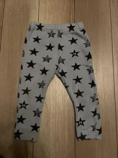 HYSTERICMINI グレーの星柄パンツ