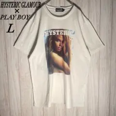 【超人気コラボ】ヒステリックグラマー×プレイボーイ 希少Lサイズ Tシャツ