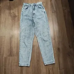 2PINK ライトブルー ストレートデニム