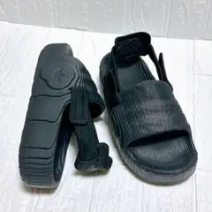 アディダス アディレッタ 22 XLG厚底サンダル 23.5cm スポサン