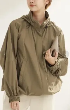 plage 撥水hoodie mods ブルゾン ベージュ 36 プラージュ - メルカリ