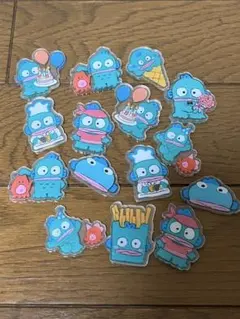 ハンギョドンアクリルパーツ16個セット
