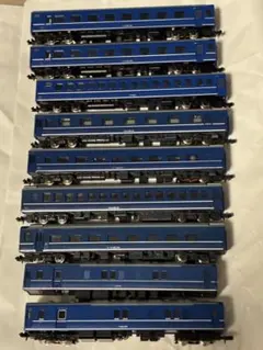 #*s様 24系客車9両　tomix 3両ライト点灯確認済　一部車両難有り