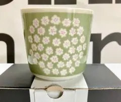 新品　マリメッコ　日本限定　プケッティ　ラテマグ　ペールグリーン 1個