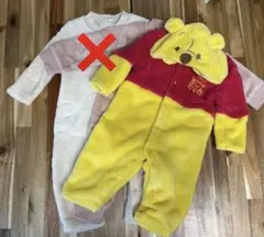 モコモコロンパース2点セット