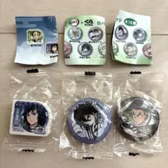 鬼滅の刃＊くら寿司　缶バッジ　消しゴム　ビッくらポン