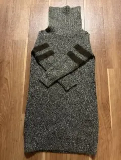 TORRAZZO DONNA タートルネックロングニットワンピース