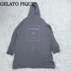 GELATO PIQUE ジェラートピケ　シャツワンピース　フード付き　部屋着