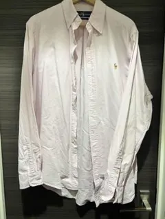 Ralph Lauren ピンク 長袖シャツ 16-35