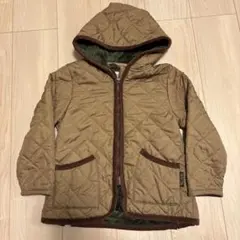 値下げ　Blue Mart 裏ボアキルティングコート　アウター　ベージュ120㎝