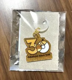 ポケモン　30周年　ロゴマスコット　ポケチャーム　　　　デデンネ