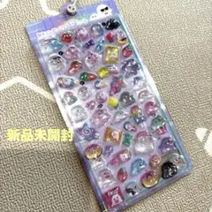 胸キュンぷっくり3Dシール おばけ