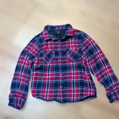 EDWIN FIELDMAN チェック柄長袖シャツ