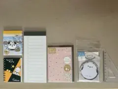 メモ帳&ミニカード&色ペン合計8点