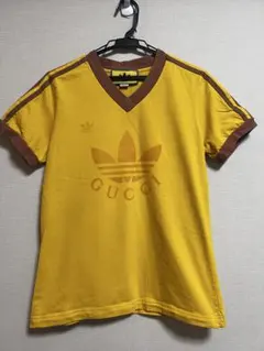 GUCCI adidas Tシャツ　イエローのサムネイル