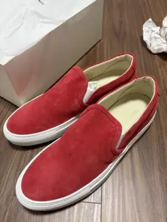 Commin Projects Slip On Suede Red 43のサムネイル