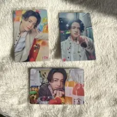 timelesz FAM トレカ3枚　菊池風磨　橋本将生