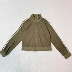 Dazy デイジー SHEIN ジャージ 【XL】ライン入 カーキ ジップのサムネイル